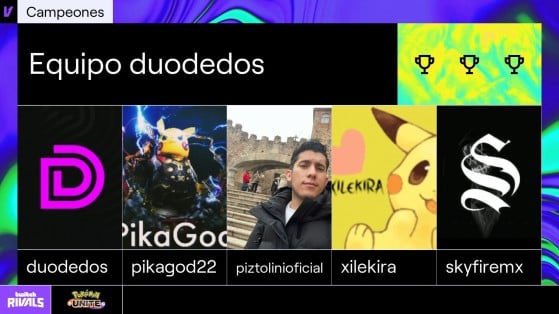 Twitch Rivals: El streamer mexicano Duodedos triunfa en la edición de Pokémon Unite