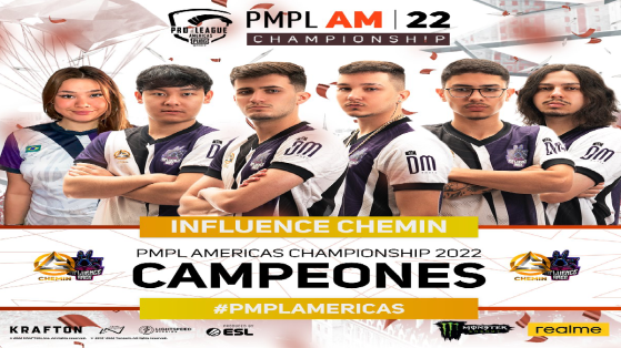 PUBG: La gloria máxima de PMPL es para Influence Chemil que se coronan como campeones del torneo