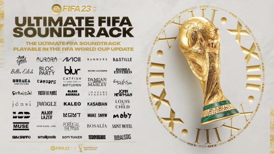 FIFA 23 es el mejor disco de música del año, y la razón es el Mundial de fútbol
