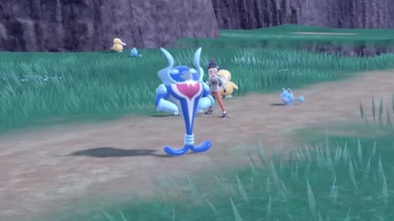 Así se ve la forma herocia de Palafin - Pokémon Escarlata y Púrpura