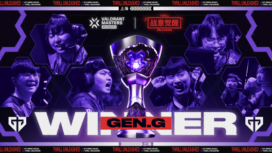 Valorant: La región de PAC levanta su primer título en Masters Shanghai, la escuadra de GenG consigue llevarse el campeonato en un 3-2 en un duelo cerrado ante Team Heretics