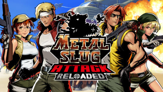Prepárate para crear una estrategía en un juego con personajes clásicos, Metal Slug Attack Reloaded llega a todas las plataformas