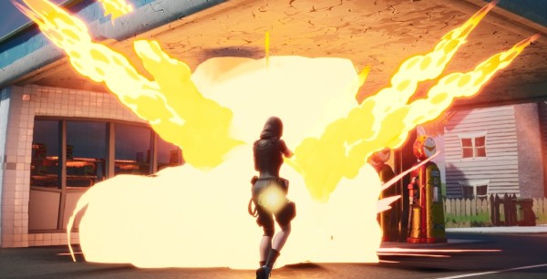 Fortnite: Inflige daño a enemigos explotando gasolineras, desafío