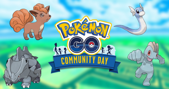 Día de la comunidad de Pokémon GO: Vulpix, Rhyhorn, Machop, Dratini, 22 de febrero