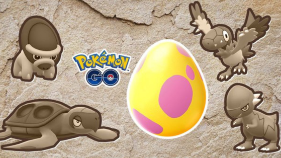 Pokémon GO: Los Pokémon Fósiles están disponibles en huevos de 7km