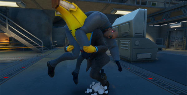Fortnite: Abre puertas cerradas por un escáner ID en partidas distintas, desafío Informe de Brutus