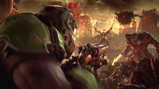 Doom Eternal se puede jugar de principio a fin en tercera persona... Con mods