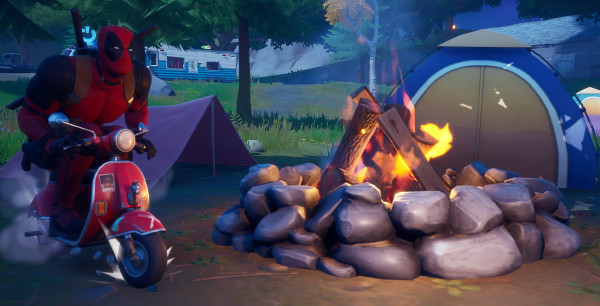 Fortnite: Enciende una fogata y consume una manzana y una seta recolectadas, desafío