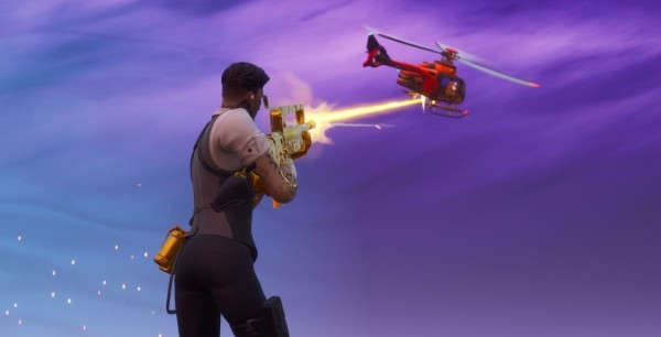 Fortnite, desafío de Midas: Inflige daño a un Choppa con un pasajero o piloto en su interior