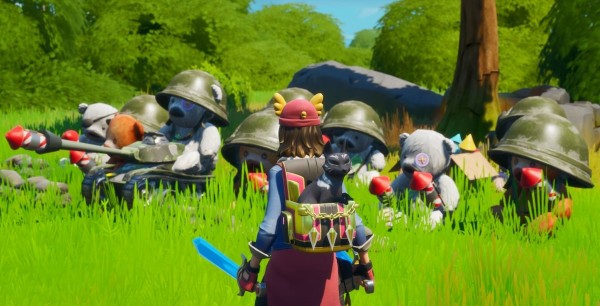 Fortnite: Desarma gnomos y osos, soltad las armas, desafío secreto