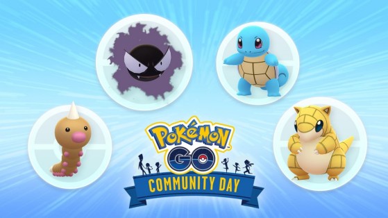 Pokémon GO: Día de la comunidad junio y julio, vota Squirtle, Weedle, Sandshrew, Gastly