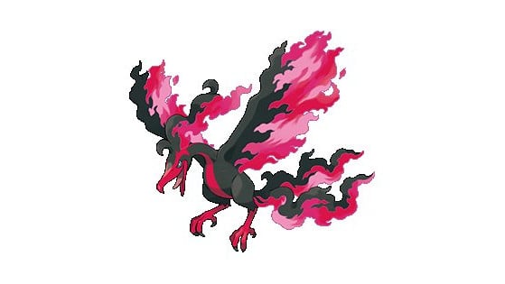 Moltres de Galar -tipo Siniestro Volador - Pokémon Espada y Escudo