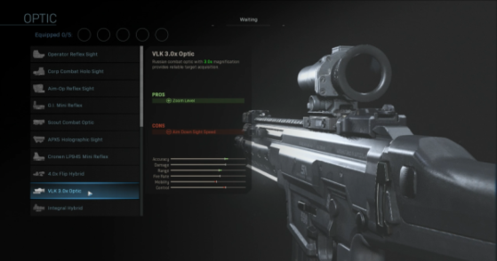 Call of Duty Warzone: La mira x3 VLK es el accesorio que hace que todas las armas estén chetadas