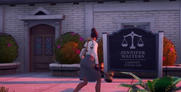 Fortnite: visita el bufete de Walters como Jennifer Walters, desafío del despertar de She-Hulk