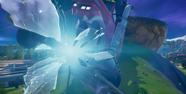 Fortnite: Conduce un coche o un camión a través de una grieta, desafío Semana 8