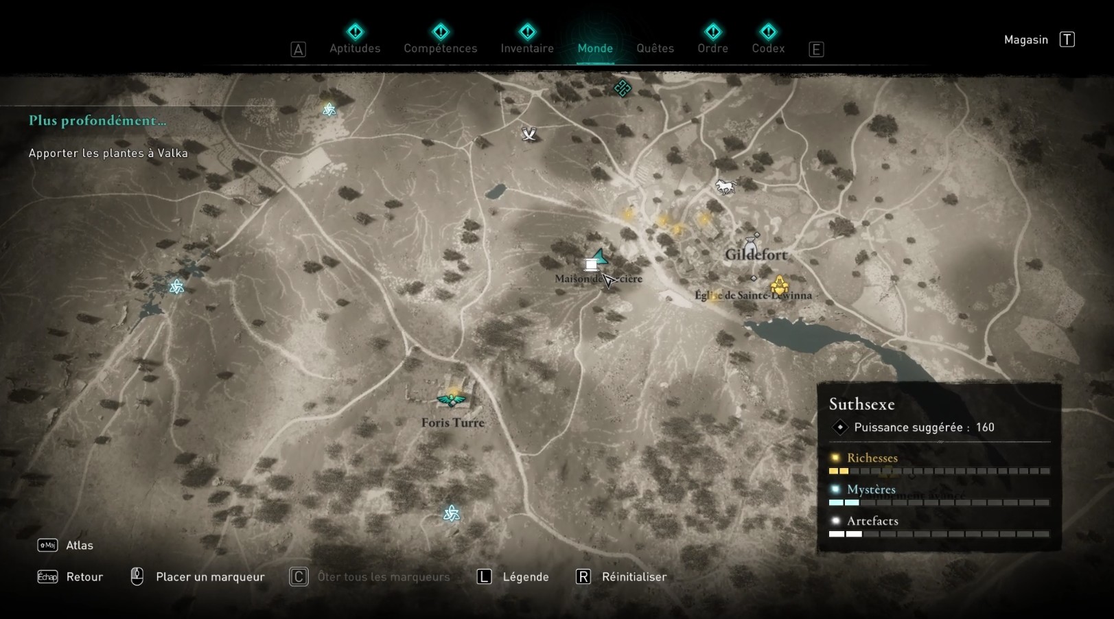 AC Valhalla, Guía completa de Sussex Posición de todos los artefactos