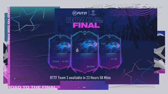 FUT 21: Este es el equipo completo Road To The Final 3 (RTTF) para FIFA 21