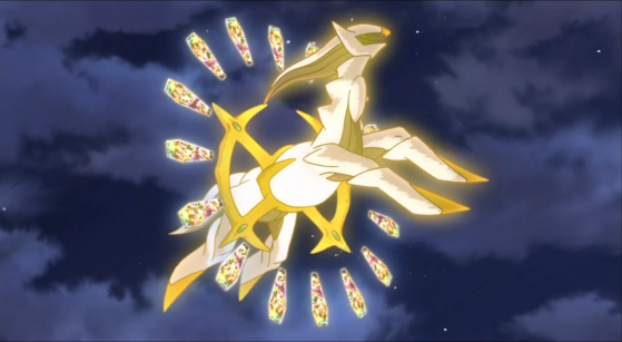 Arceus es el creador del universo Pokémon - Leyendas Pokémon: Arceus