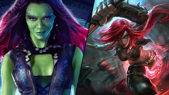 Gamora es Katarina - League of Legends