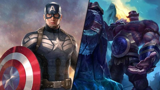 Capitán América sería Braum - League of Legends