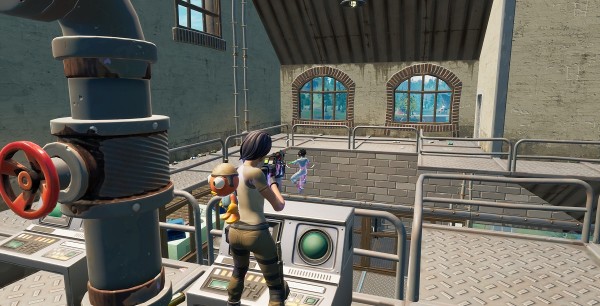 Fortnite: Inflige daño a un oponente en la zona de abducción de Pantano Pegajoso, desafío Semana 10