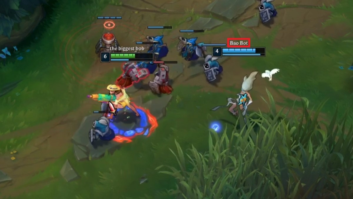 Juego para practicar lol online