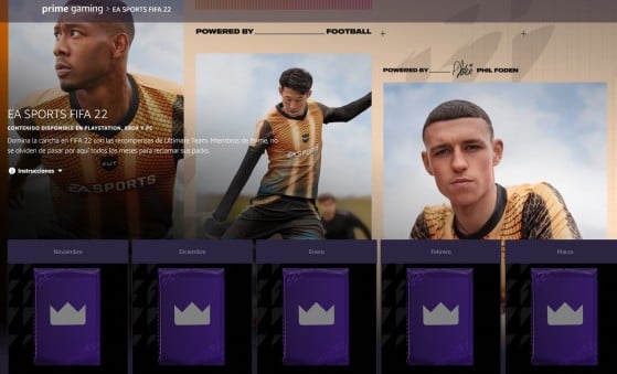 FIFA 22: Cómo reclamar gratis el sobre Twitch Prime Gaming 7 de Ultimate Team con FUT Captains