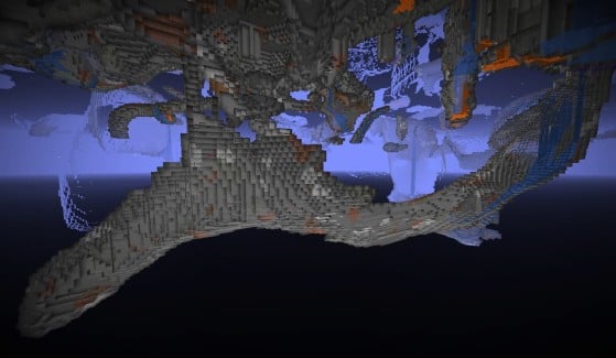 Las cuevas espaguetis - Minecraft