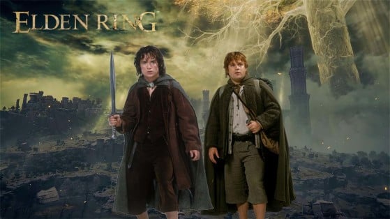 Elden Ring: Sam y Frodo aterrizan en las tierras intermedias con una recreación hecha por dos fans