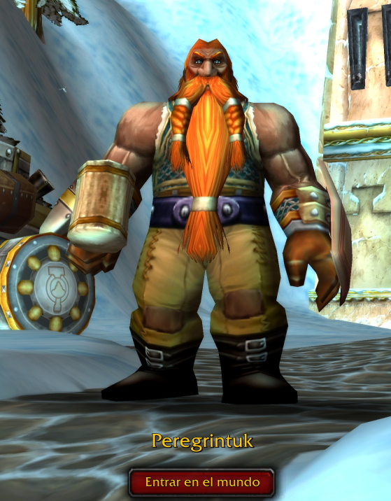 Mi personaje de WoW poco después de empezar - World of Warcraft