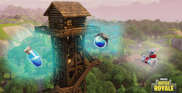 Fortnite BR: objetos de curación y utilidad