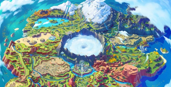 Pokémon Escarlata y Púrpura - Mapa interactivo: Gimmighouls, Estacas, MTs y mucho más