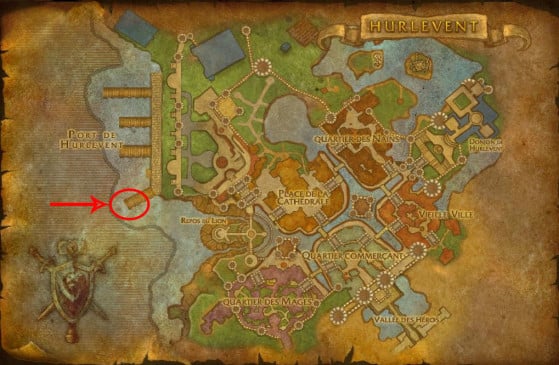 Ubicación del barco - World of Warcraft