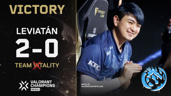 Valorant: Un victoria que mantiene el sueño vivo, Leviatán logra derrotar a Vitality para avanzar a los playoffs de Champions