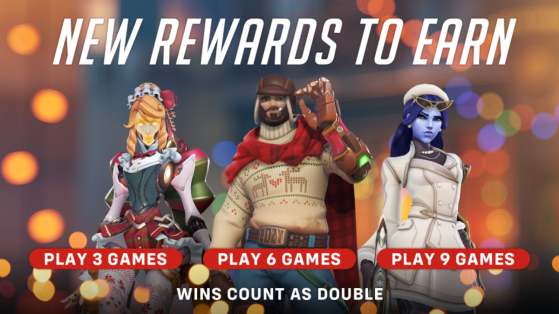 Overwatch 2: Regresan los eventos de nieve con grandes aspectos referentes a la temática navideña y con modos de juego especiales