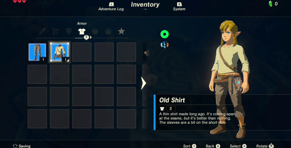 Guía de Zelda BotW: Cómo expandir el inventario
