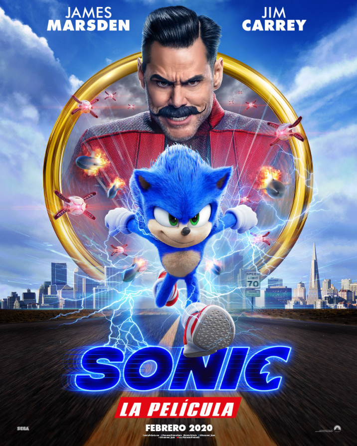 OFICIAL Así es el rediseño de SONIC en la película, con