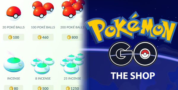La tienda en Pokémon GO