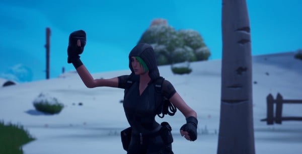 Fortnite: Inflige daño a un oponente con un trozo de carbón, desafío