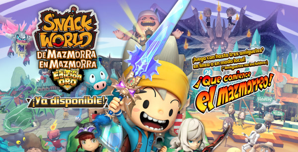 Análisis de Snack World: De Mazmorra en Mazmorra - Edición ORO para Nintendo Switch
