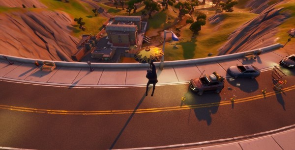 Fortnite: Aterriza en La Plataforma, Hidro 16 y Aserradero Atolladero, desafío de Juicio de TNTina