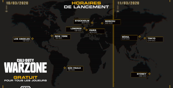 Call of Duty Modern Warfare: Warzone Battle Royale, hora de lanzamiento, peso de descarga