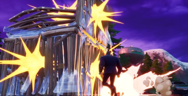 Fortnite: Destruye estructuras enemigas con minas de proximidad o explosivos remotos, desafío