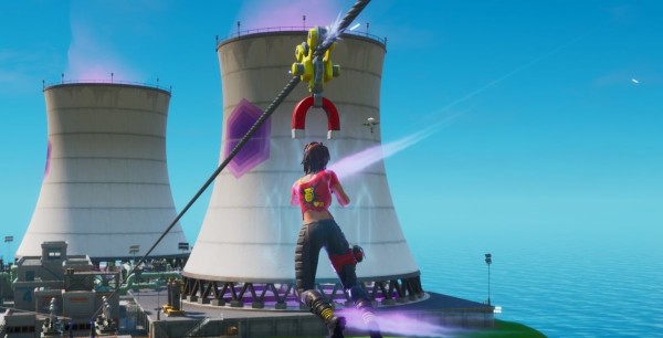 Fortnite: Monta en Acumulaciones Airadas, en una tirolina y utiliza un pasadizo secreto, desafío