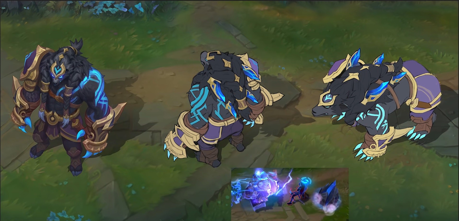 LoL Así son todas las skins del rework de Volibear actualizadas