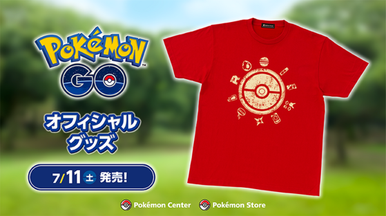 Pokémon GO lanza una nueva camiseta en la tienda para celebrar el Pokémon GO Fest 2020