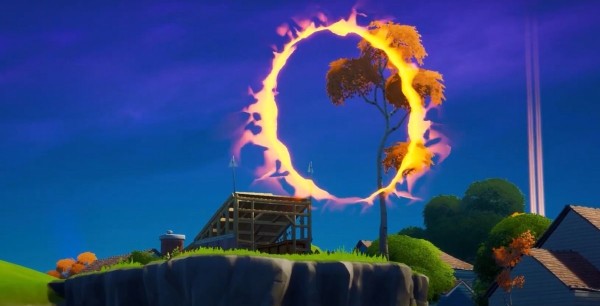 Fortnite: Salta a través del anillo de fuego en Señorío de la Sal con un vehículo, desafío Semana 5