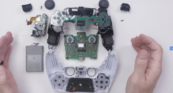 PS5: Las tripas del Dualsense nos desvelan todos los secretos del nuevo mando de Sony