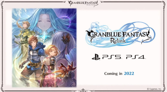 Granblue Fantasy Relink llegará en 2022 a las consolas de Sony