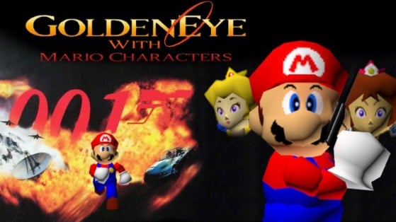 Goldeneye era bueno, pero ahora es mejor con los personajes de Mario gracias a un mod hecho por fans